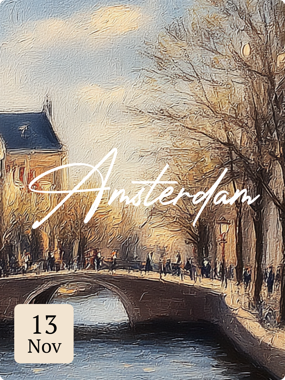 NN: Amsterdam 13 november