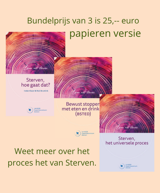Sterven begrijpen, bundel van drie.