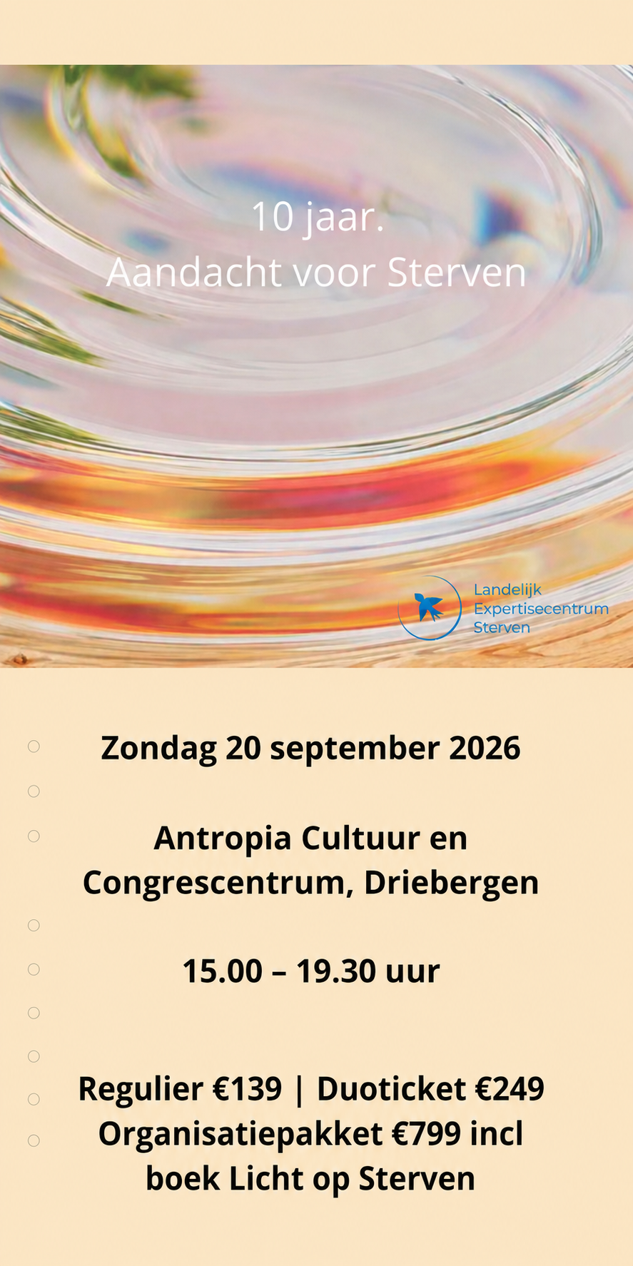 Ticket – Jubileum symposium