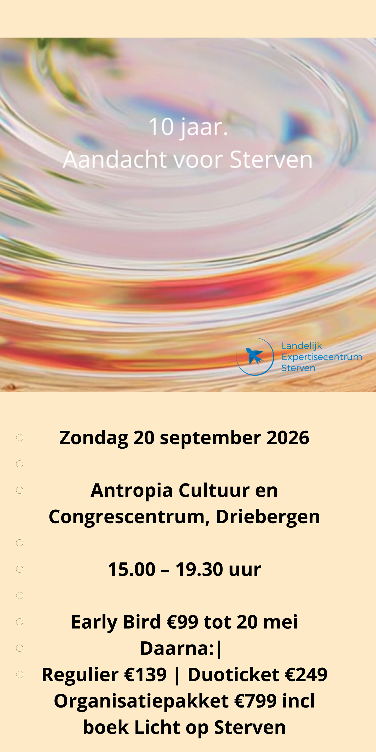 Ticket – Jubileum symposium